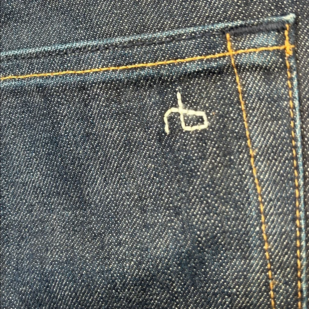 rag & bone Men's Deep Indigo Straight Jeans size 32 - Picture 5 of 5